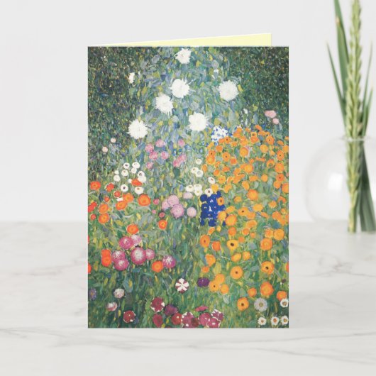 De bloemtuin kaart (Voorkant)