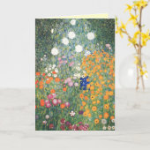 De bloemtuin kaart (Gele Bloem)