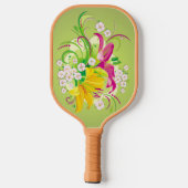 De bloemtuin pickleball paddle (Achterkant)