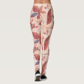 De bloemvelden leggings (Achterkant)