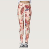 De bloemvelden leggings (Voorkant)