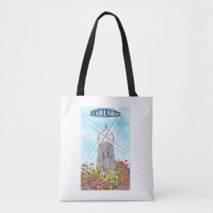 De bloemvelden van Carlsbad Californië Tote Bag