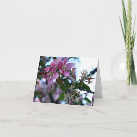 De Bloesem Notecard 1 van Apple Kaart (Voorkant)