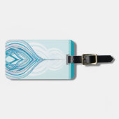 De bloesem opent het Personaliseerbare Bagagelabel (Voorkant horizontaal)