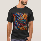 "De bloesem van de draak" T-shirt (Voorkant)