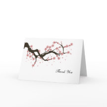 De Bloesem van de kers dankt u