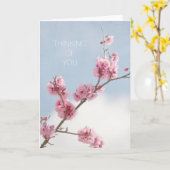 De Bloesem van de kers in het Denken van de Hemel Kaart (Gele Bloem)