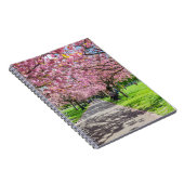 De bloesemnotitieboekje van de kers notitieboek (Rechterzijde)