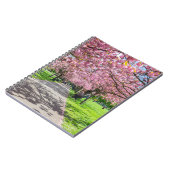 De bloesemnotitieboekje van de kers notitieboek (Linkerzijde)