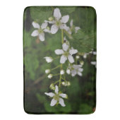 De Bloesems van Blackberry Badmat (Voorkant Verticaal)