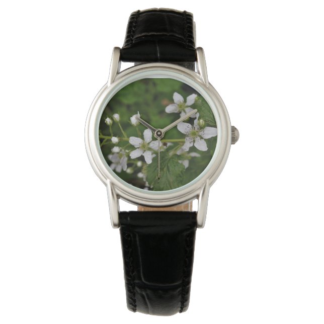 De Bloesems van Blackberry Horloge (Voorkant)