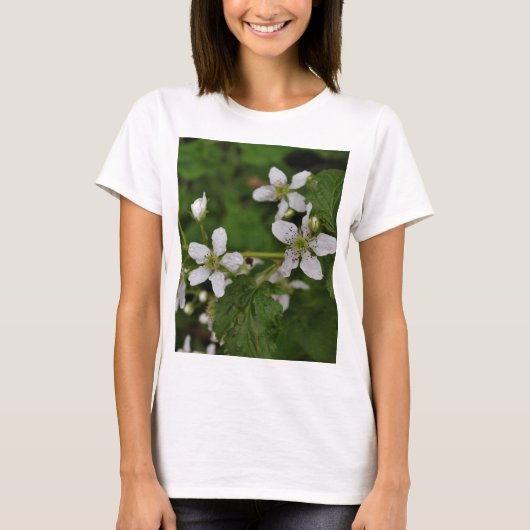 De Bloesems van Blackberry T-shirt (Voorkant)