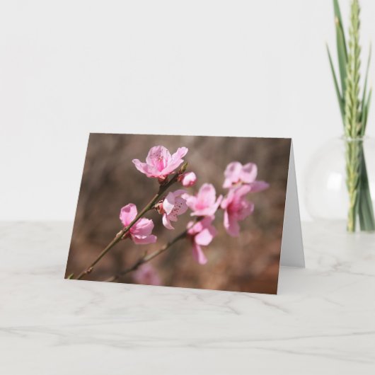 De Bloesems van de azalea Bedankkaart (Voorkant)