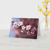 De Bloesems van de grootmoeder - Leeg Wenskaart Kaart (Gele Bloem)