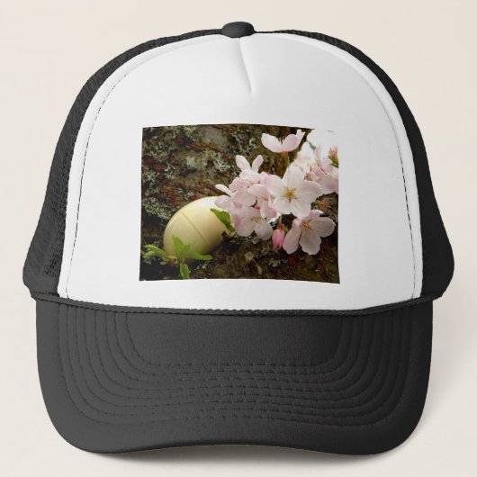 De Bloesems van Pasen Trucker Pet (Voorkant)