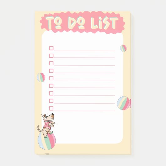 De blog Dog Life to Do-List Post Post-it® Notes (Voorkant)