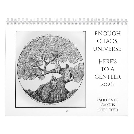 De Bloggess 2026 kalender (Hoes)
