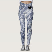 De blonde & brak - de Blauwe Leggings van de (Voorkant)