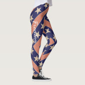 De blonde & brak - de Personaliseerbare Leggings (Rechts)