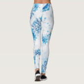 De blonde & brak - Gevormde Leggings - Zwart Logo (Achterkant)
