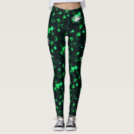 De blonde & brak - "personaliseer Deze" Leggings