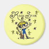 De blonde Ster van de Rots van de Jongen Magneet (Voorkant)