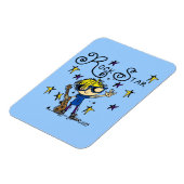 De blonde Ster van de Rots van de Jongen Magneet (Linkerzijde)