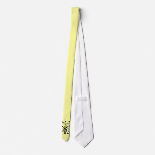 De blonde Ster van de Rots van de Jongen Stropdas (Achterkant)