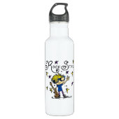 De blonde Ster van de Rots van de Jongen Waterfles (Voorkant)