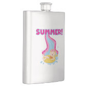 De blonde Zomer van het Meisje Flacon (Rechts)