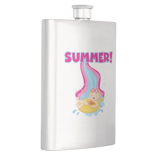 De blonde Zomer van het Meisje Flacon (Rechts)