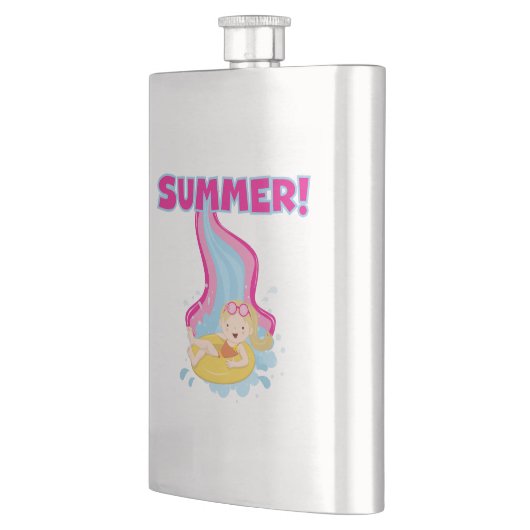 De blonde Zomer van het Meisje Flacon (Links)