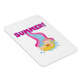 De blonde Zomer van het Meisje Magneet (Rechterzijde)