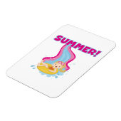 De blonde Zomer van het Meisje Magneet (Linkerzijde)