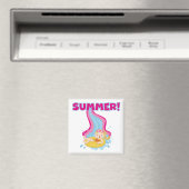 De blonde Zomer van het Meisje Magneet (Insitu (Vaatwasser))