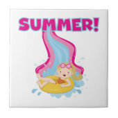 De blonde Zomer van het Meisje Tegeltje (Voorkant)