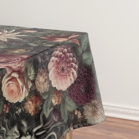 De Bloom-Eater's Preek - Gotisch Grote Patroon Tafelkleed (Voorbeeld)