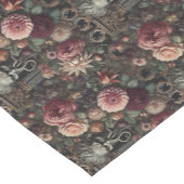 De Bloom-Eater's Sermon - Gotische Barokke Bloemen Korte Tafelloper (Hoek)