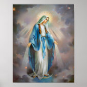 De blote Maagd Mary Poster (Voorkant)