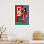 De Blote Voet Docent Poster (Keuken)