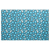De Blue 70's jaar styling cirkel Stof (Yard (91,4 cm))
