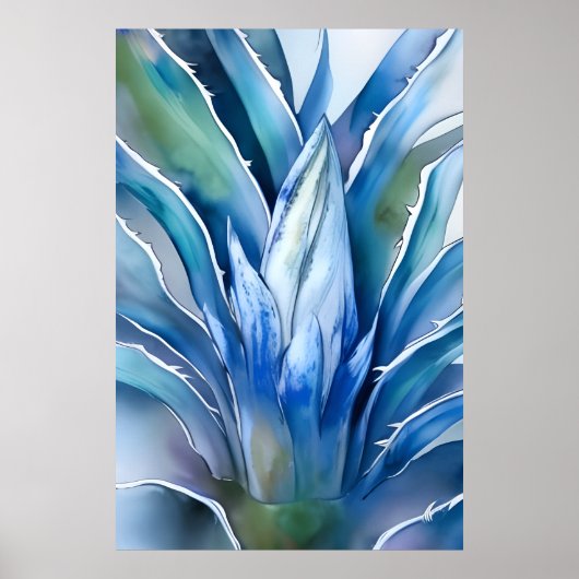 De Blue Agave is niet omlijst Poster (Voorkant)