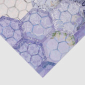 De Blue Bee Serie Design 10 Tissuepapier (Detail)