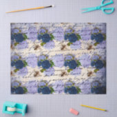 De Blue Bee Serie Design 11 Tissuepapier (Craft)