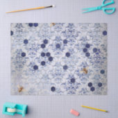 De Blue Bee Serie Design 13 Tissuepapier (Craft)