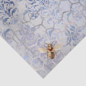 De Blue Bee Serie Design 13 Tissuepapier (Detail)