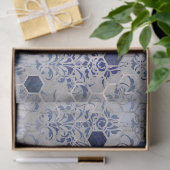 De Blue Bee Serie Design 13 Tissuepapier (Geschenk)