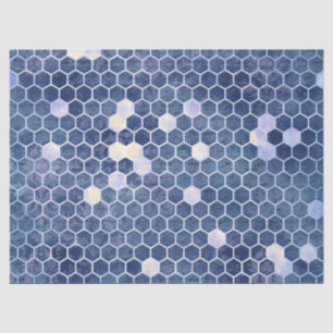 De Blue Bee Serie Design 14 Tissuepapier