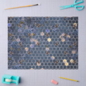 De Blue Bee Serie Design 15 Tissue Papier (Craft)