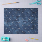 De Blue Bee Serie Design 7 Tissuepapier (Craft)